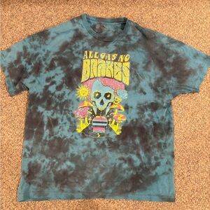 All Gas No Brakes concert-style t-shirt